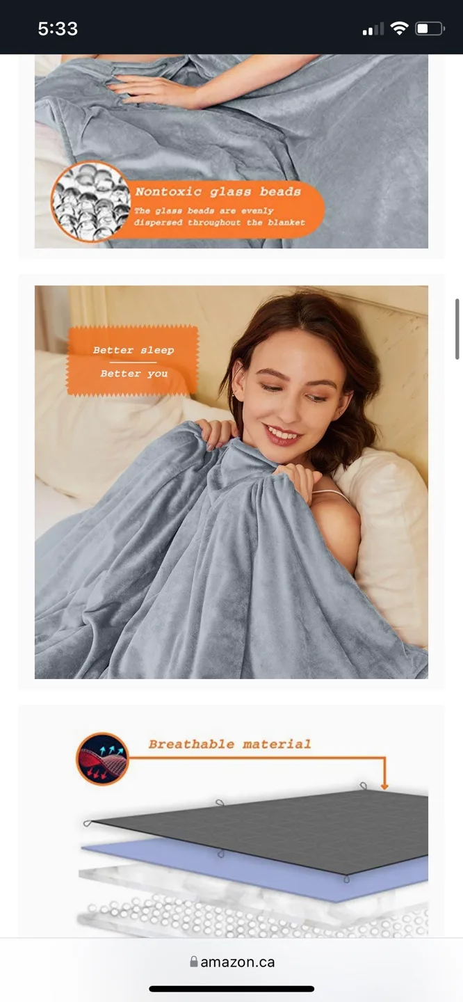 Hiseeme Weighted Blanket image indicator(2)