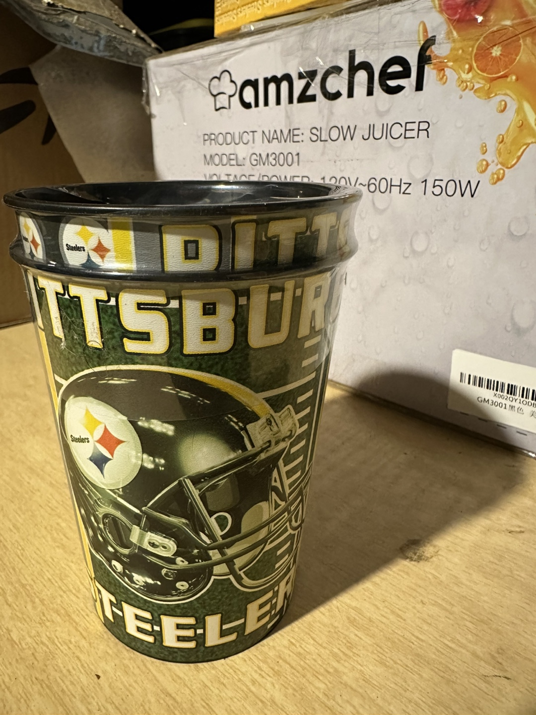 Pittsburgh Steelers Plastic Cup