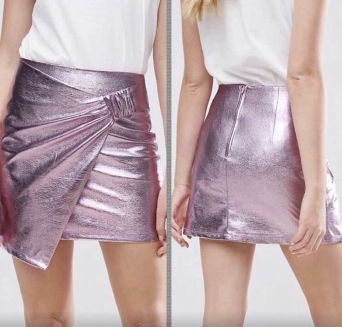 ASOS Metallic Mini Skirt - photo 2