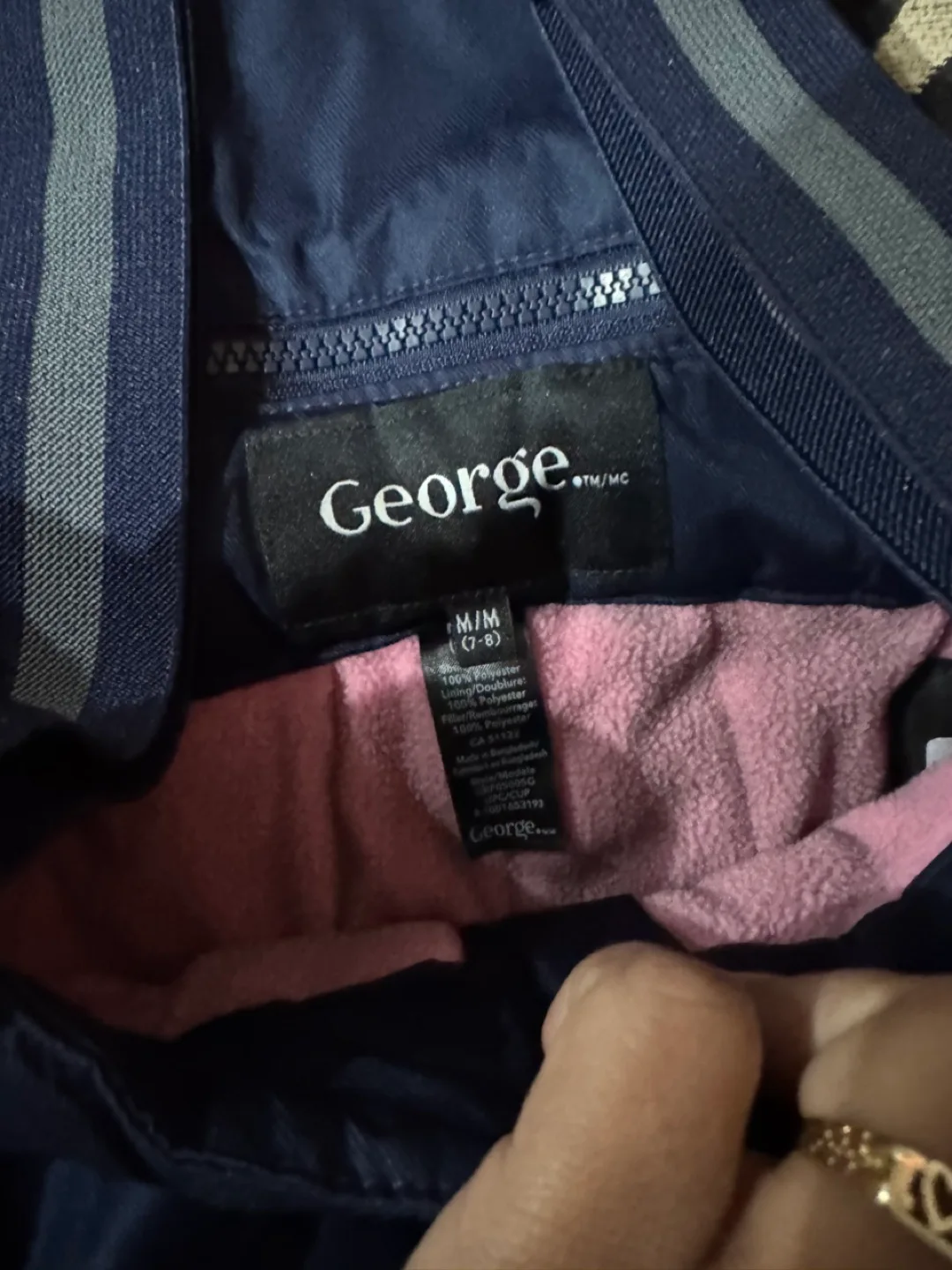 George Kids Snow Pants Size M/M (7-8) image indicator(2)