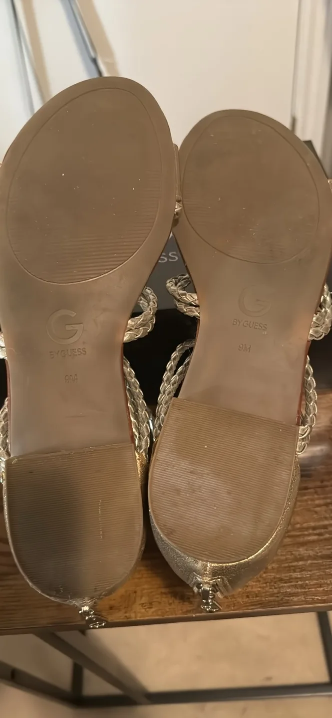 Gold Guess by Guess Sandals image indicator(3)
