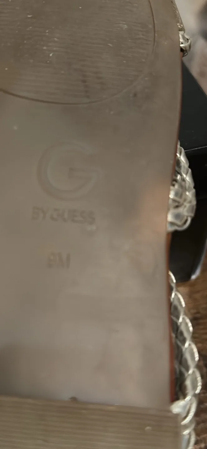 Gold Guess by Guess Sandals image indicator(4)