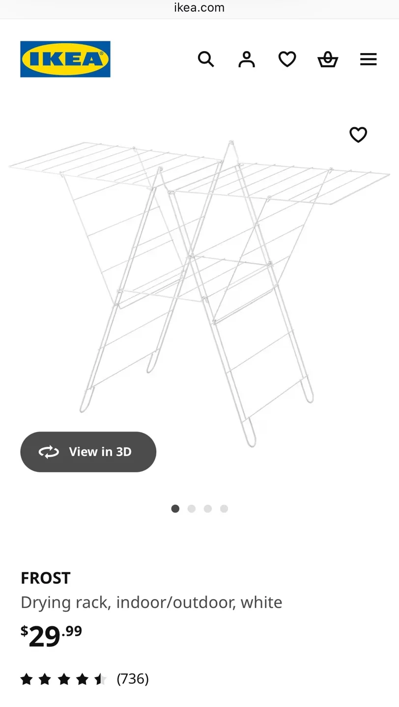 IKEA Frost Drying Rack image indicator(5)