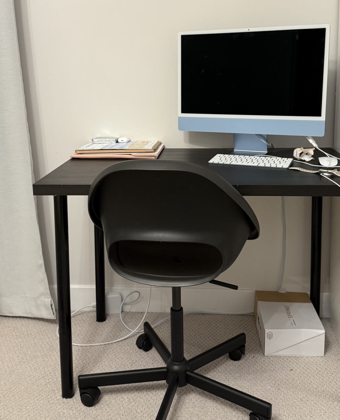Black desk and black Chair - photo 4