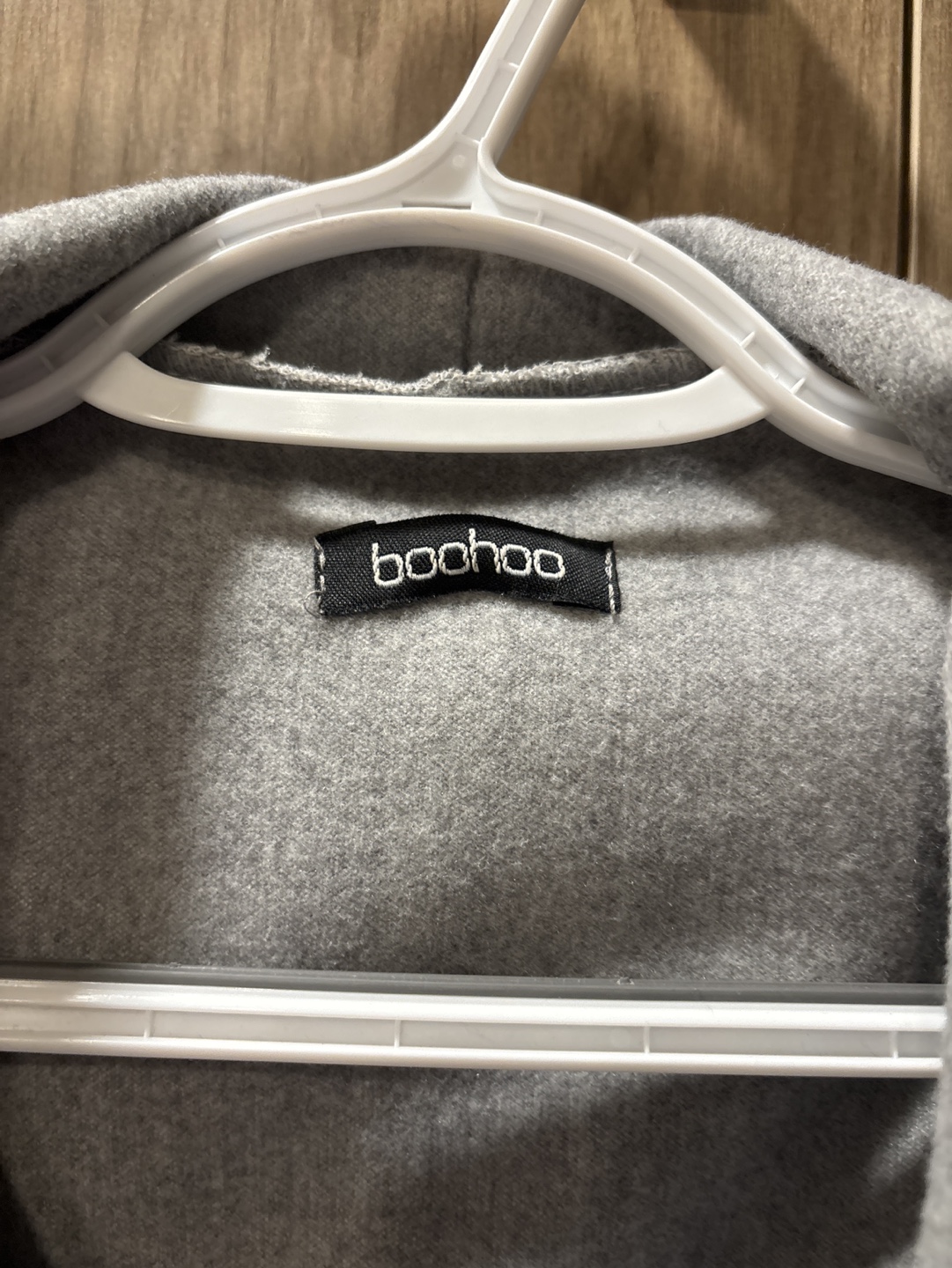 Boohoo Grey Wrap Coat - photo 2