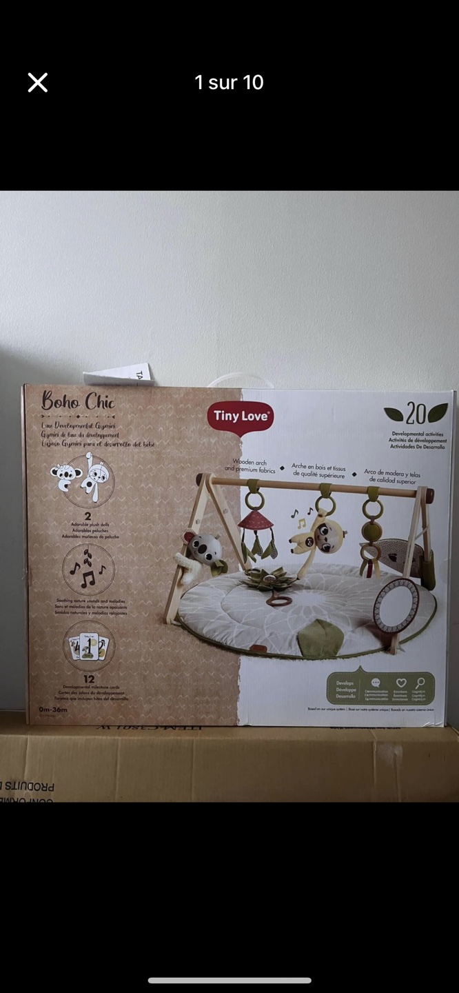 Brand new Tiny Love Boho Chic Play Gym