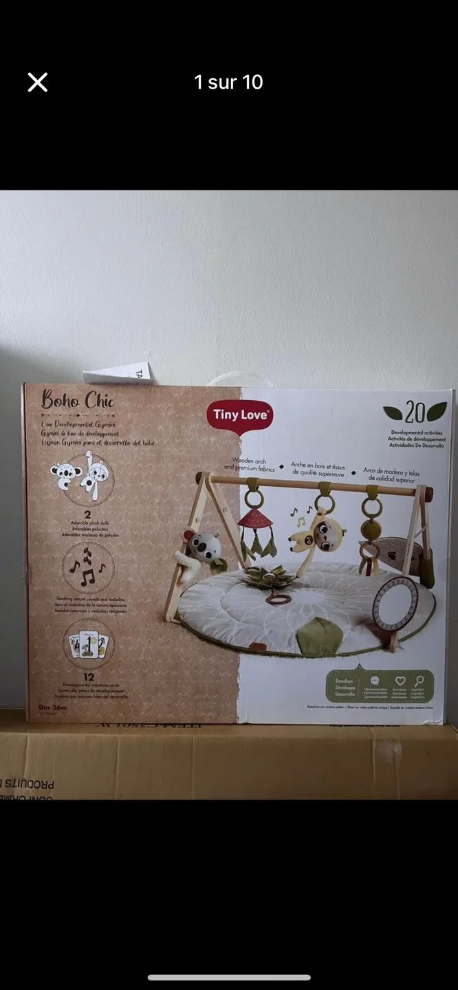 Brand new Tiny Love Boho Chic Play Gym thumbnail