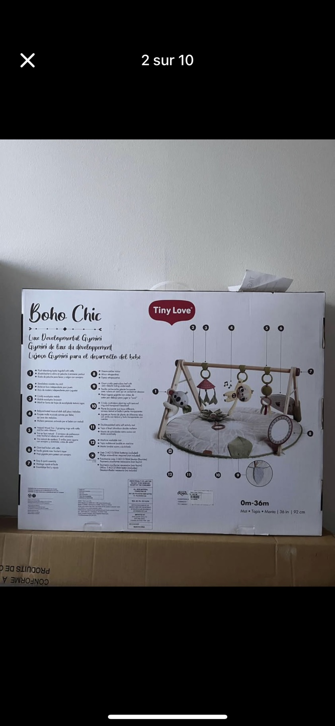 Brand new Tiny Love Boho Chic Play Gym - photo 3