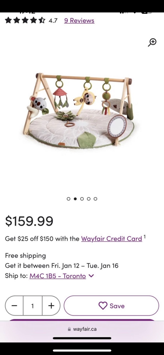Brand new Tiny Love Boho Chic Play Gym - photo 2