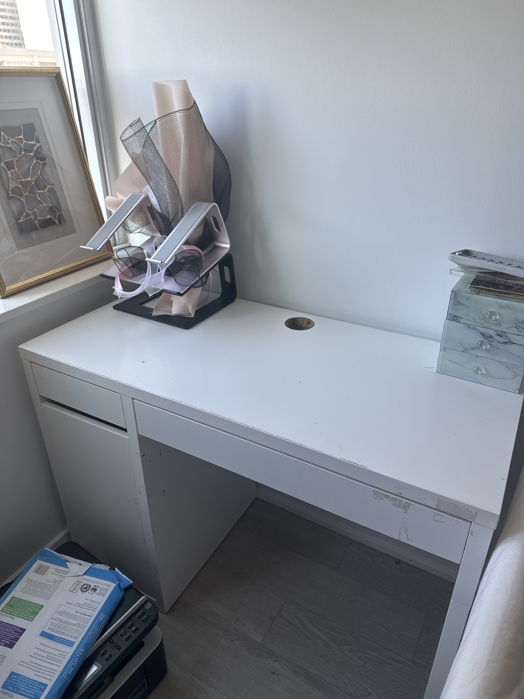 Ikea White desk