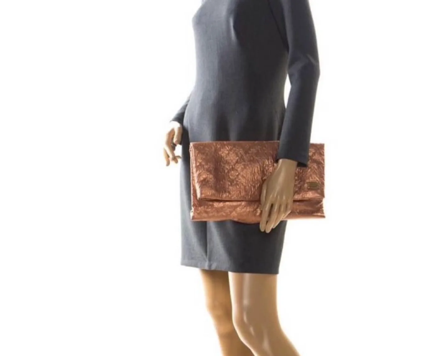 Louis Vuitton Clutch Mono LAME Salmon. Authentic! image indicator(5)