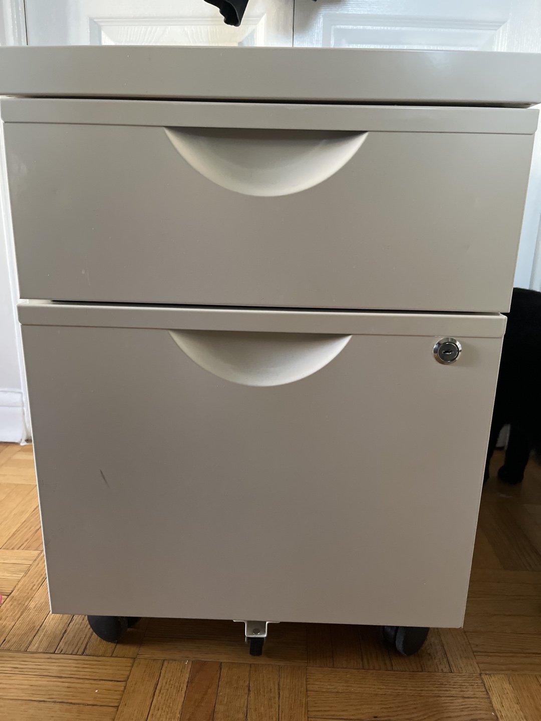 White Filing Cabinet