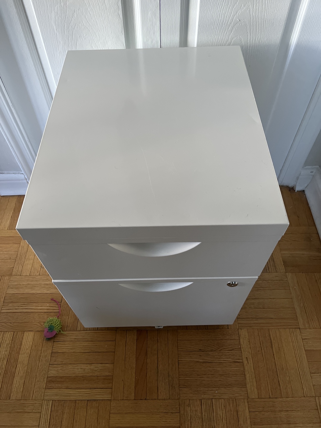 White Filing Cabinet - photo 2