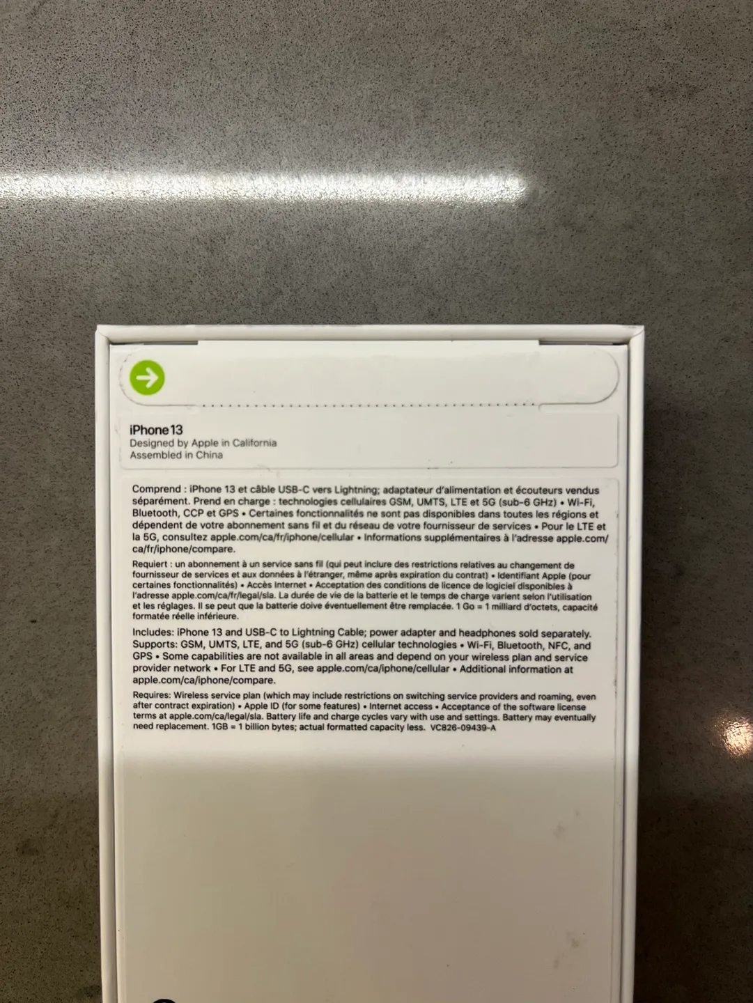 Apple iPhone 13 128GB Midnight Unlocked image indicator(2)