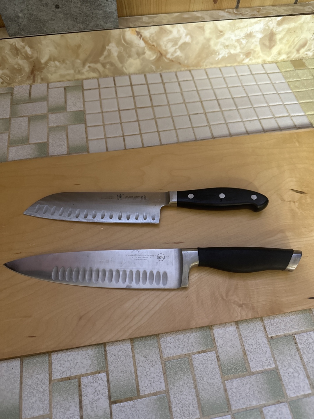Two Henckels Knives