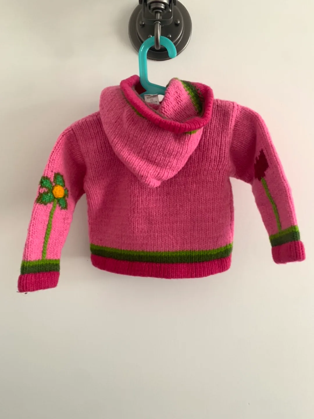 #ThriftyPicks 100% wool 2T zip-up sweater image indicator(2)