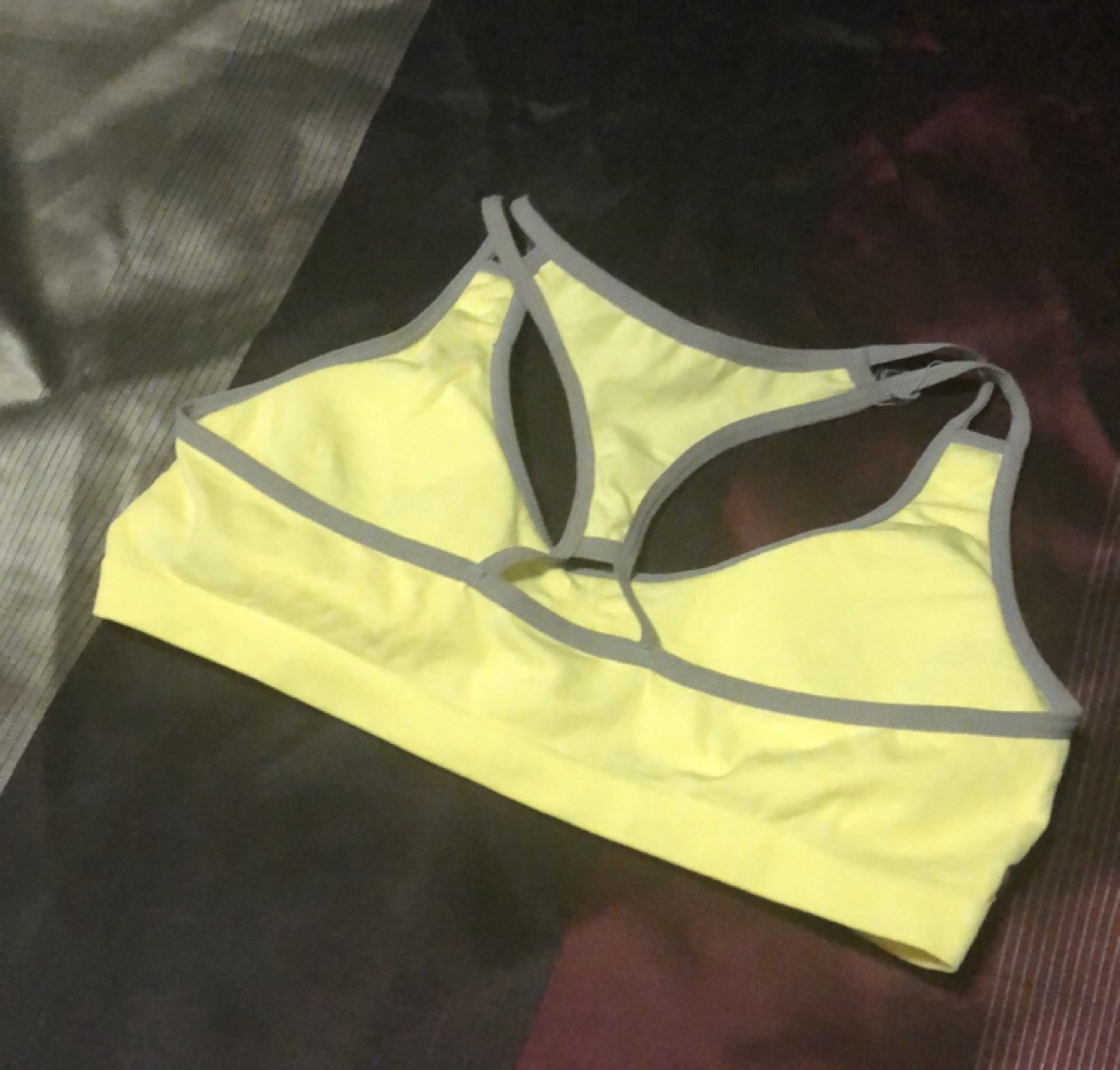 Yellow Sports Bra #ThriftyPicks - photo 3