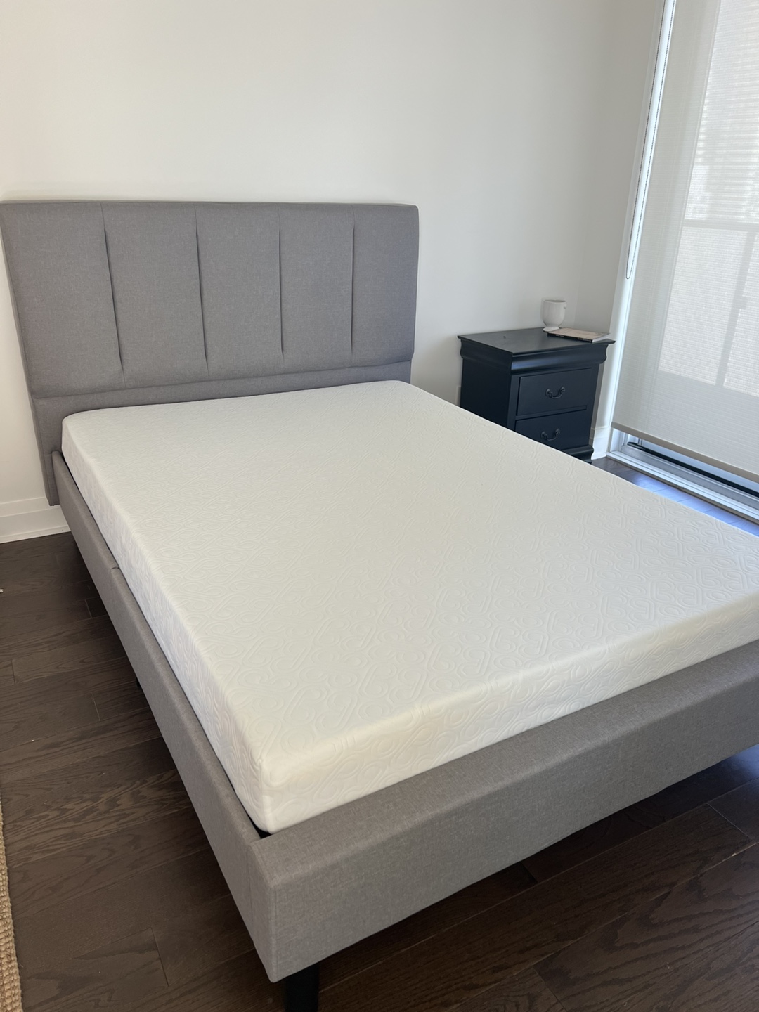Double Bed Frame and Mattress