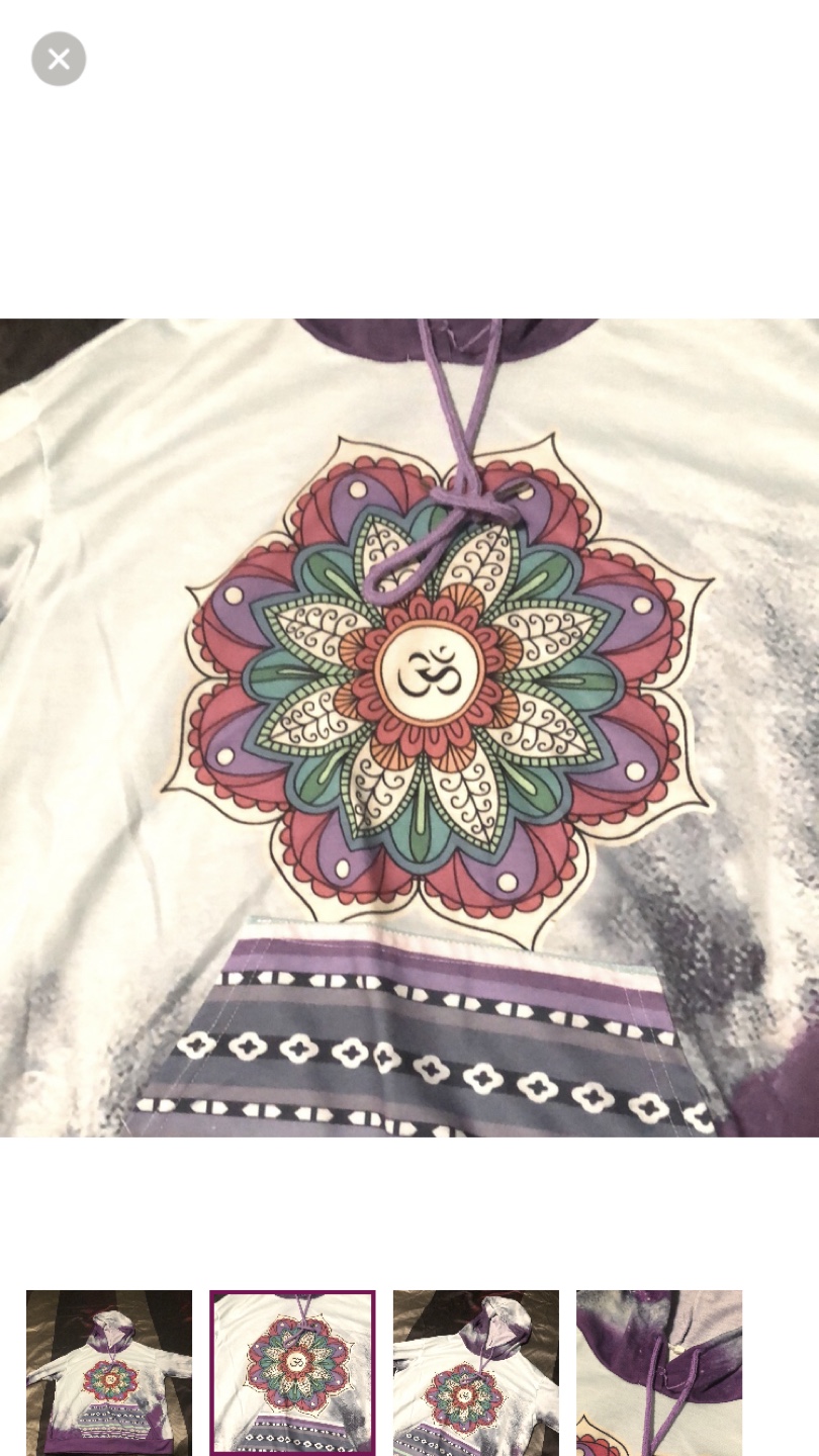 Mandala Hoodie #ThriftyPicks - photo 3