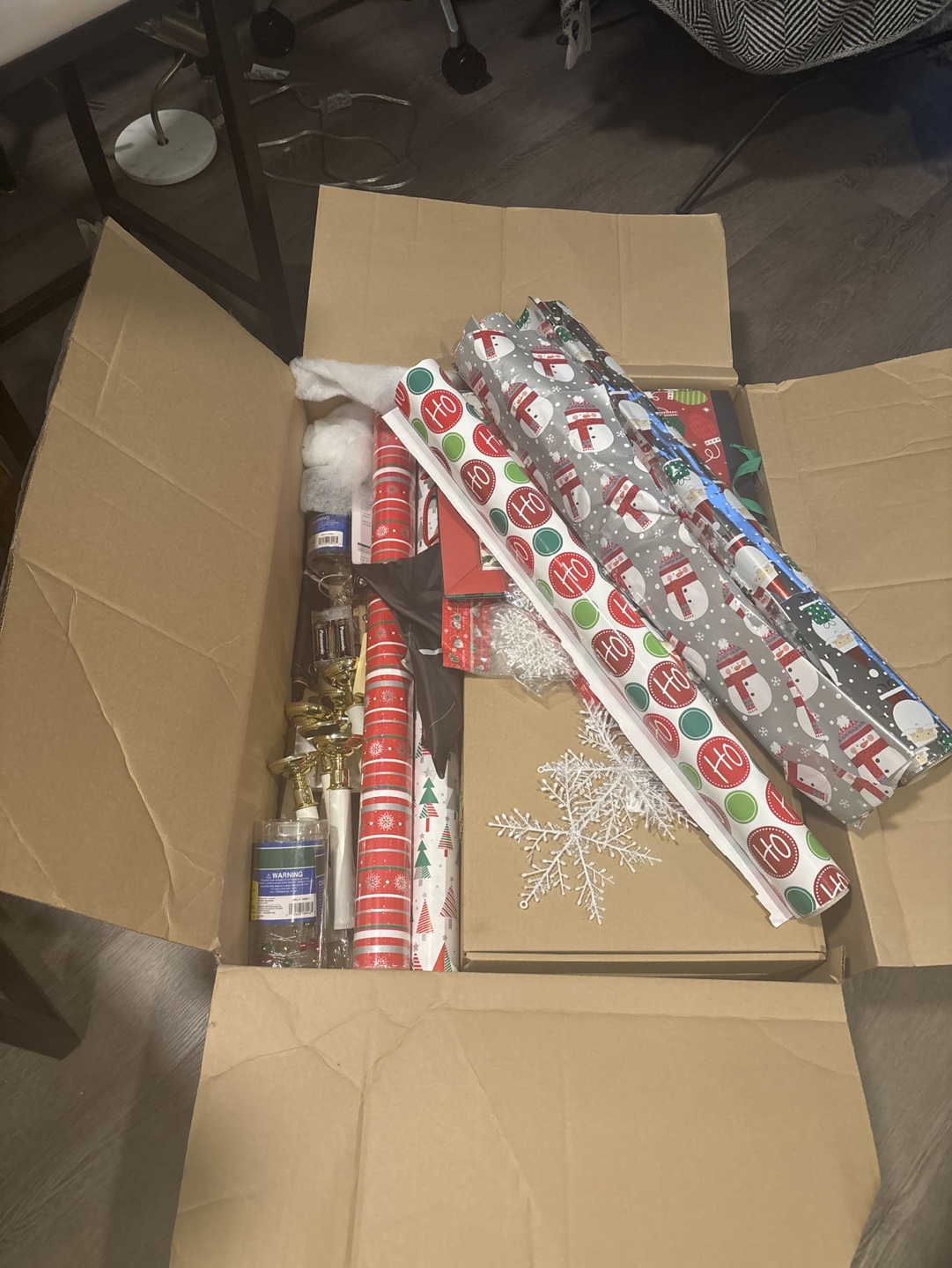 Assorted Christmas Decorations and wrapping paper - photo 2