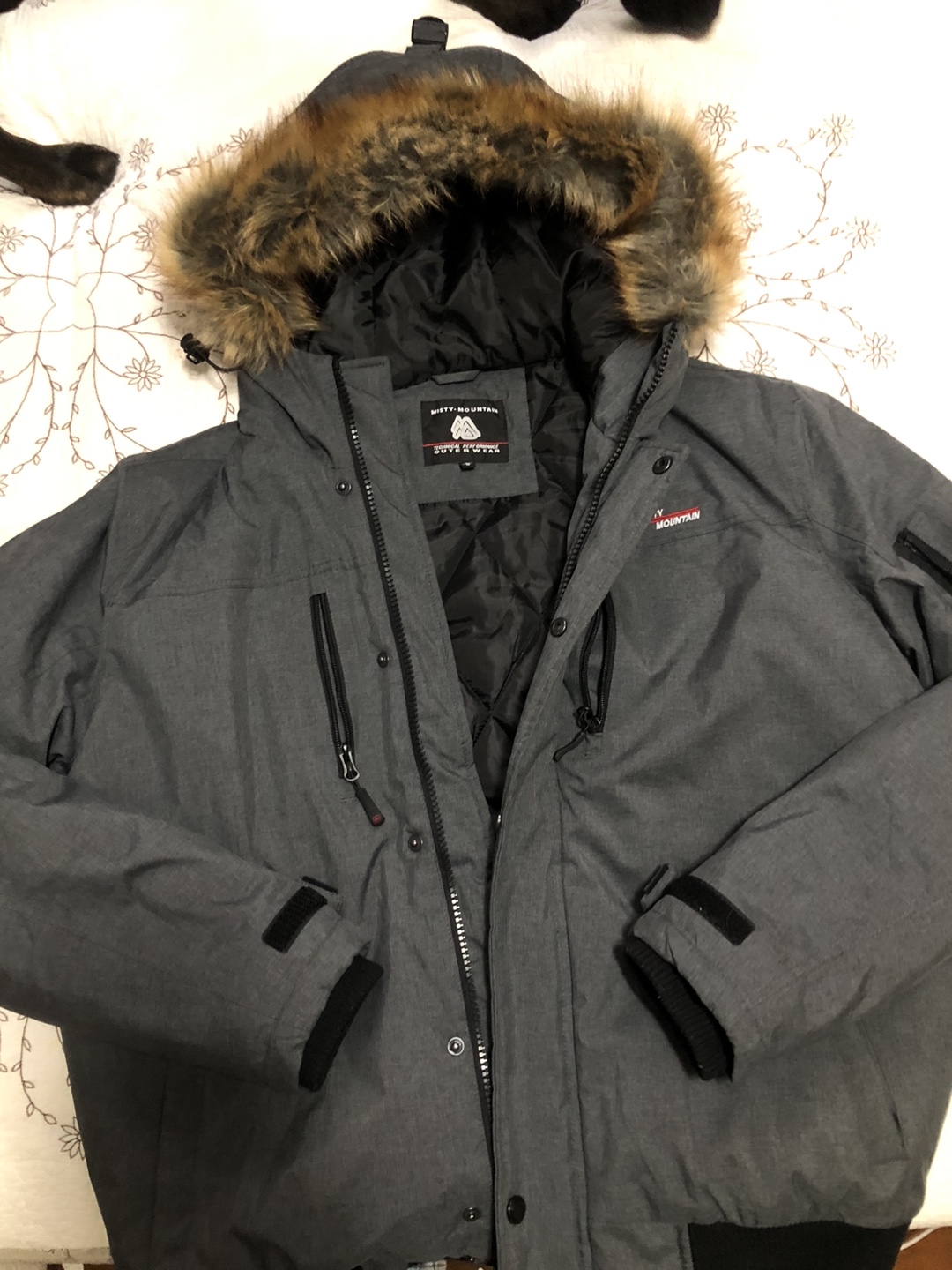 Misty Mountain Mens Winter Jacket #ThriftyPicks