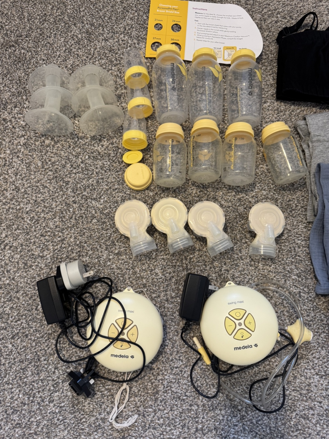 madela breast pump swing parts cover steam bag - photo 3