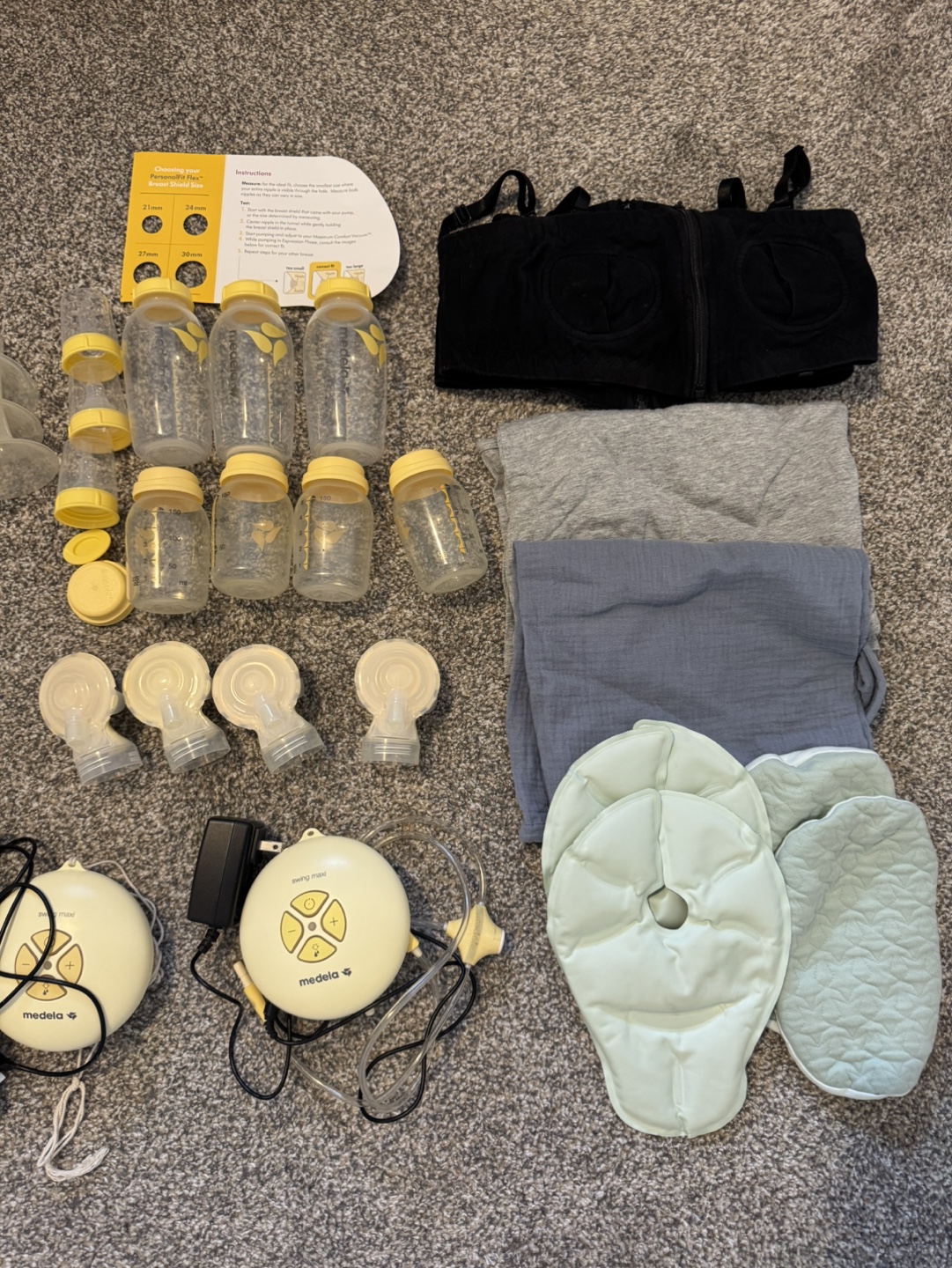 madela breast pump swing parts cover steam bag - photo 2