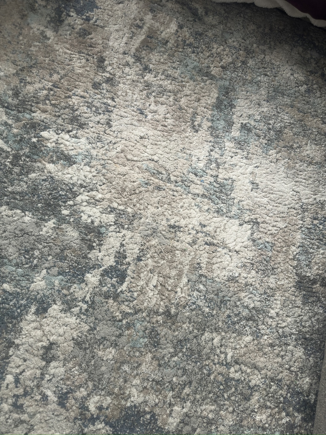 Area Rug - Grey, Blue & Beige