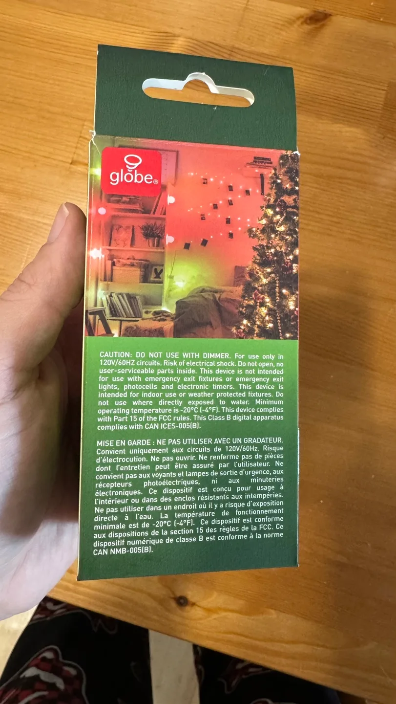 Globe Electric Red LED Light Bulb #freecycle image indicator(3)