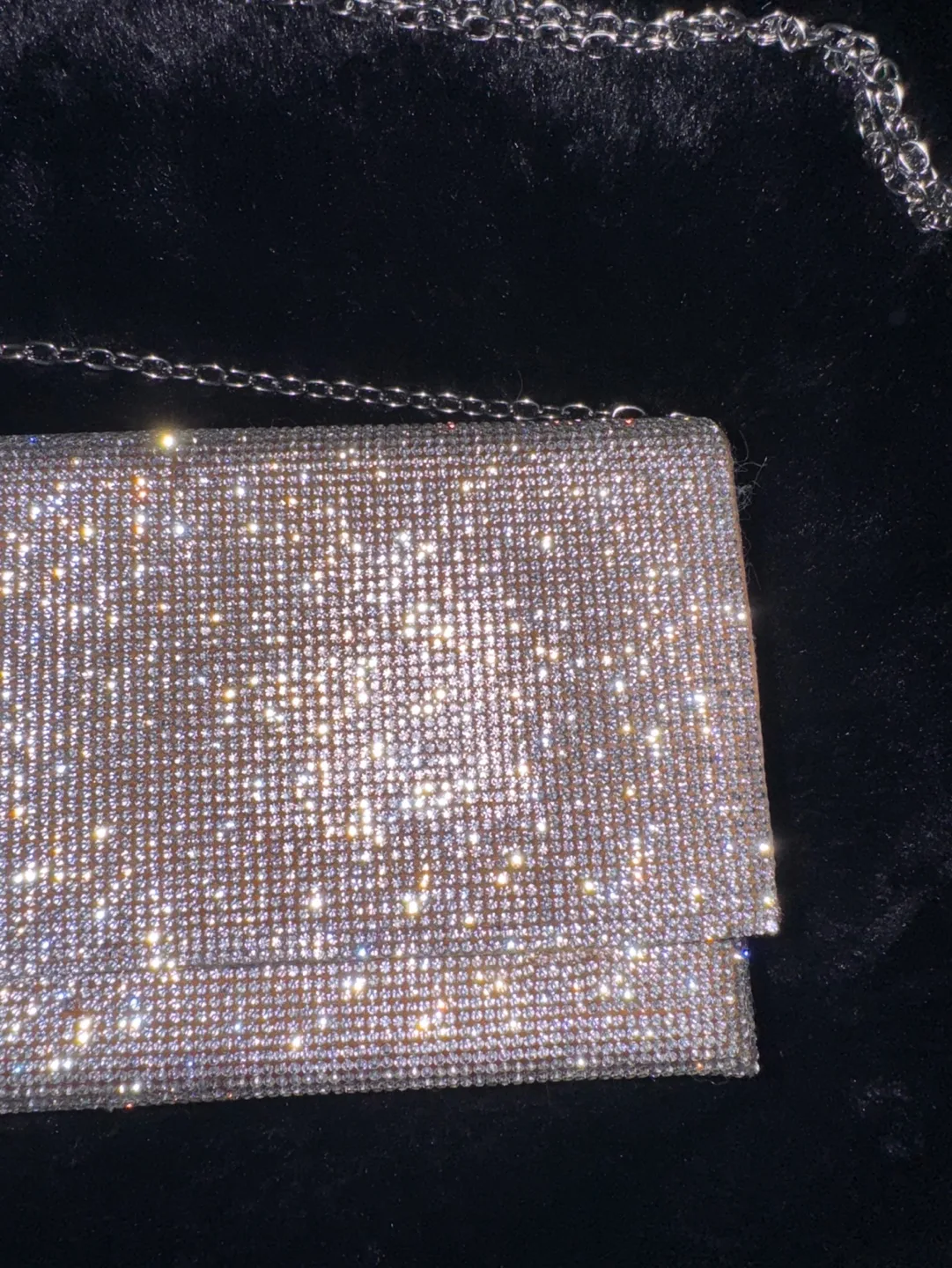 Aldo Rhinestone Clutch Bag image indicator(2)