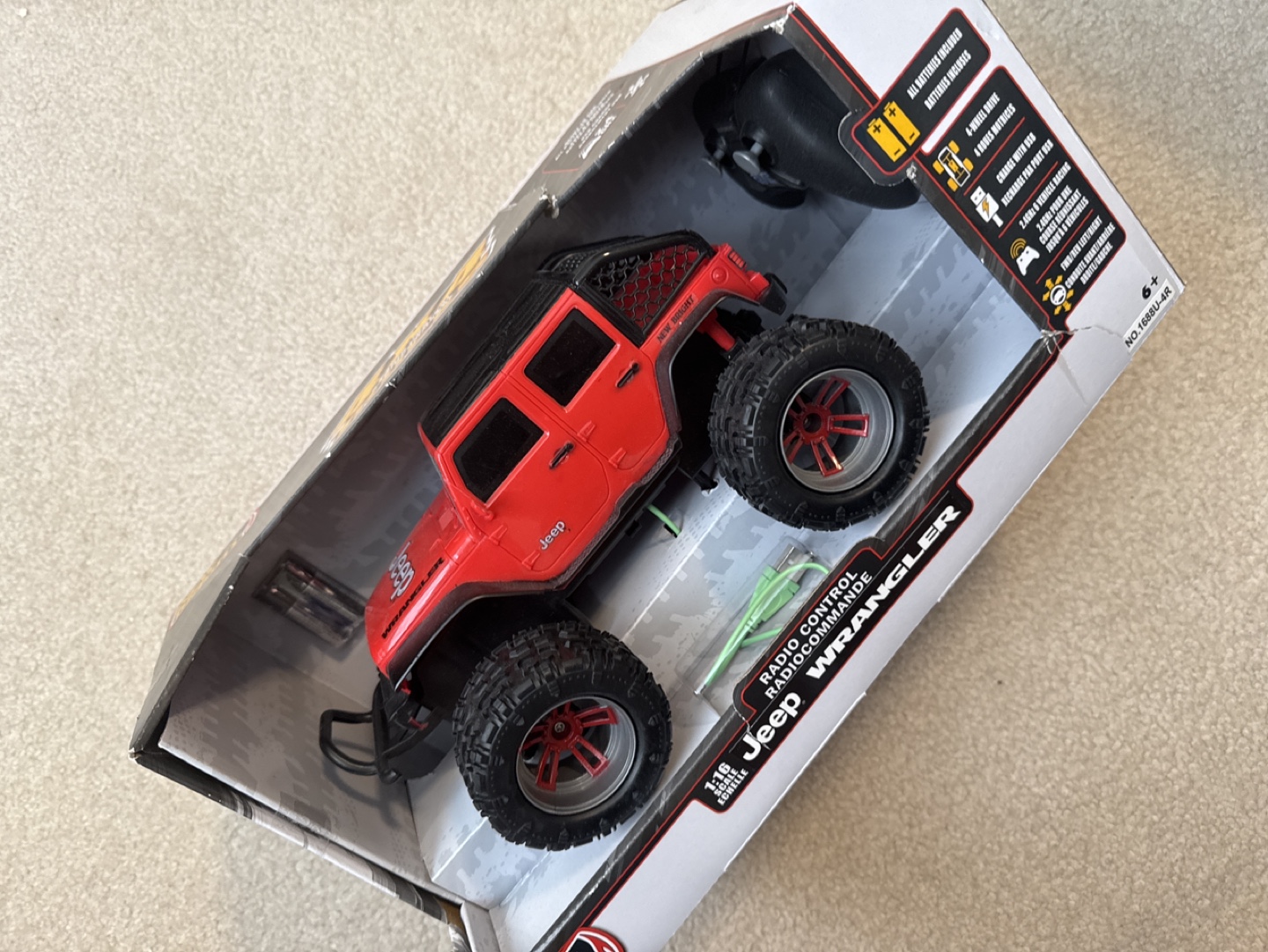 RC Jeep Wrangler 4x4 Truck