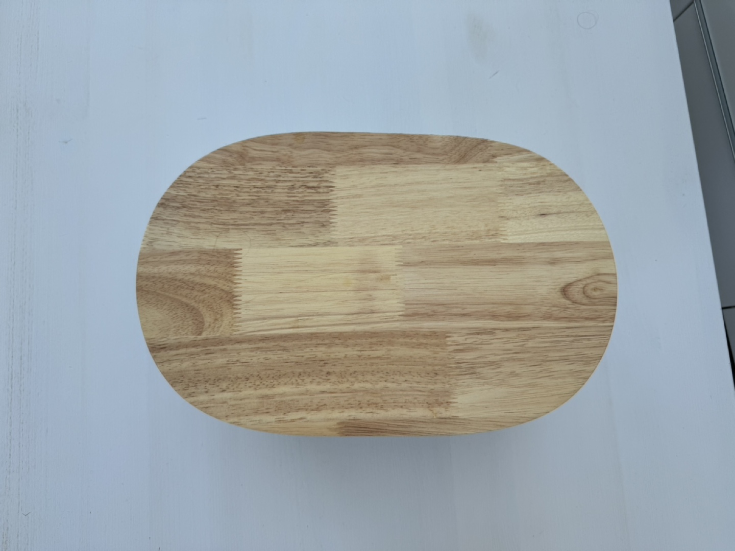 Ceramic Bread Bin with Wooden Lid - photo 3