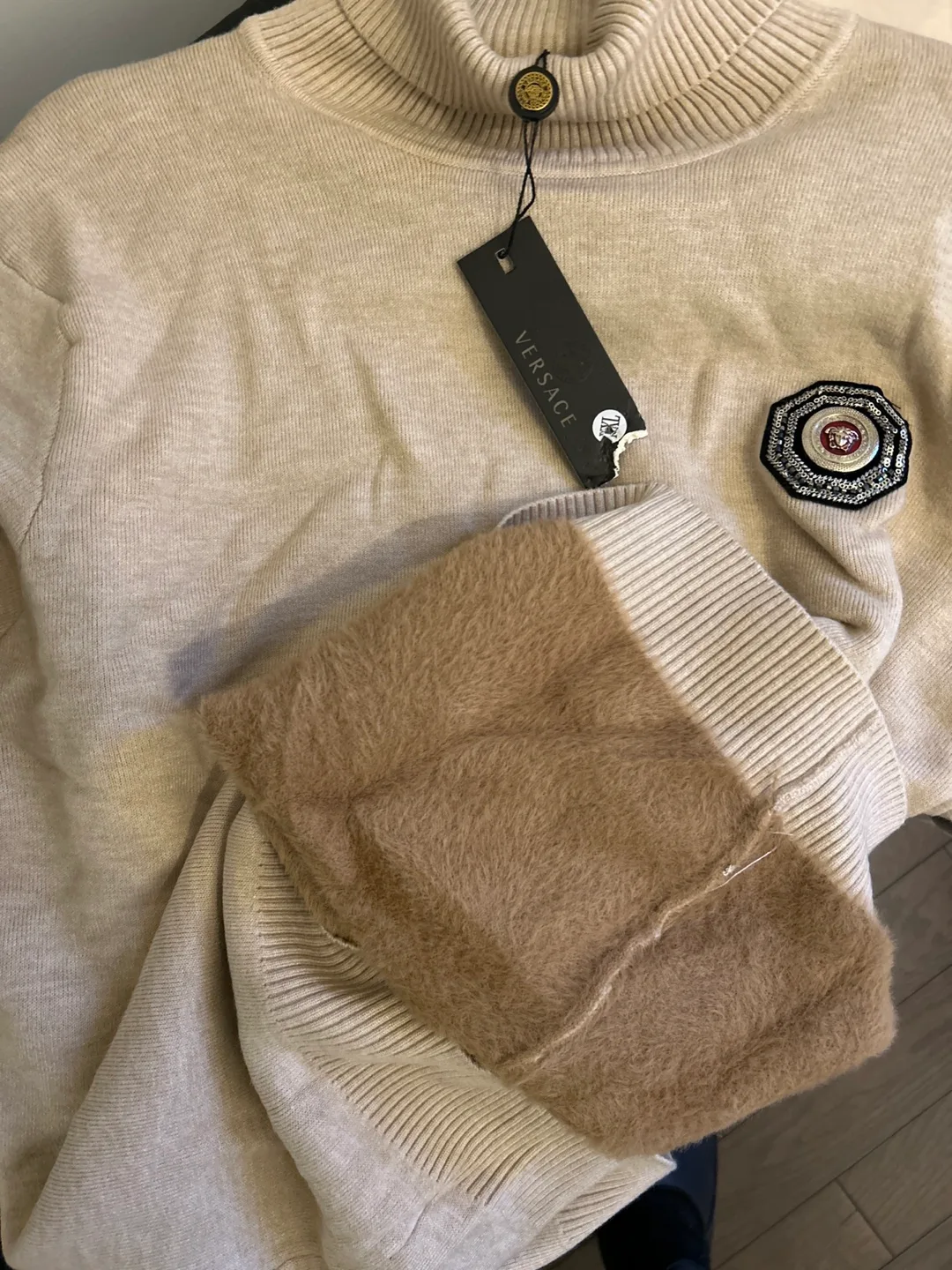 Turtleneck sweater. #ThriftyPicks image indicator(2)