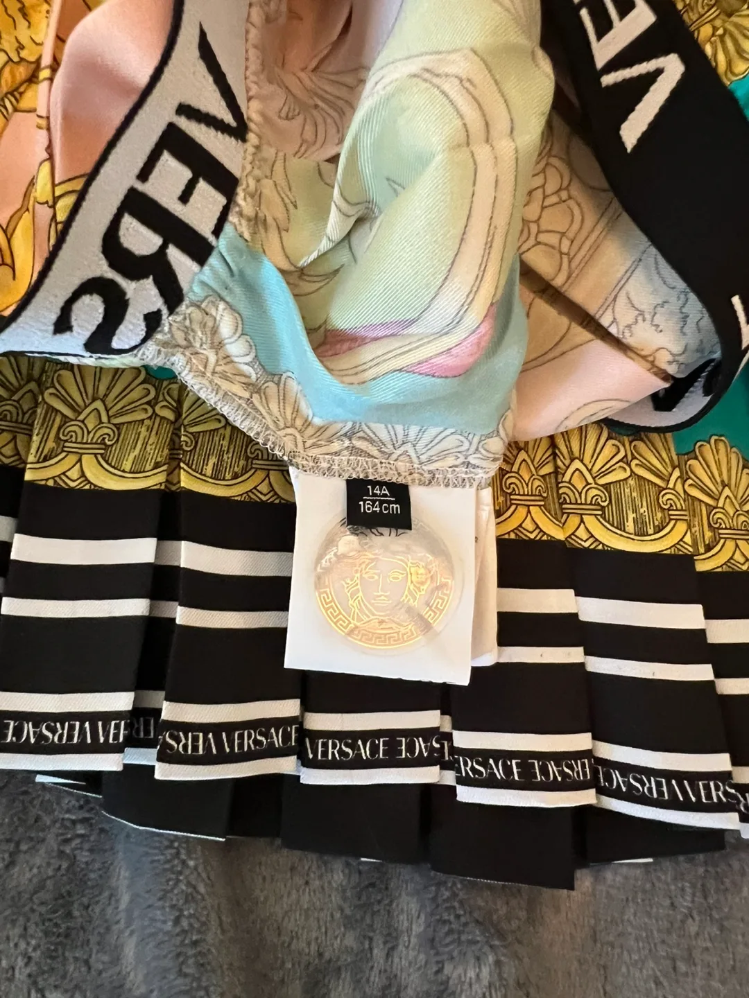 Versace Pleated Skirt XS image indicator(2)