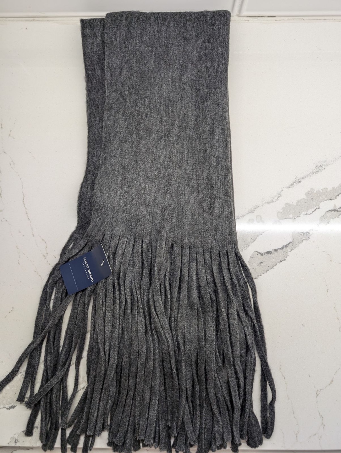 Lucky Brand Grey Scarf