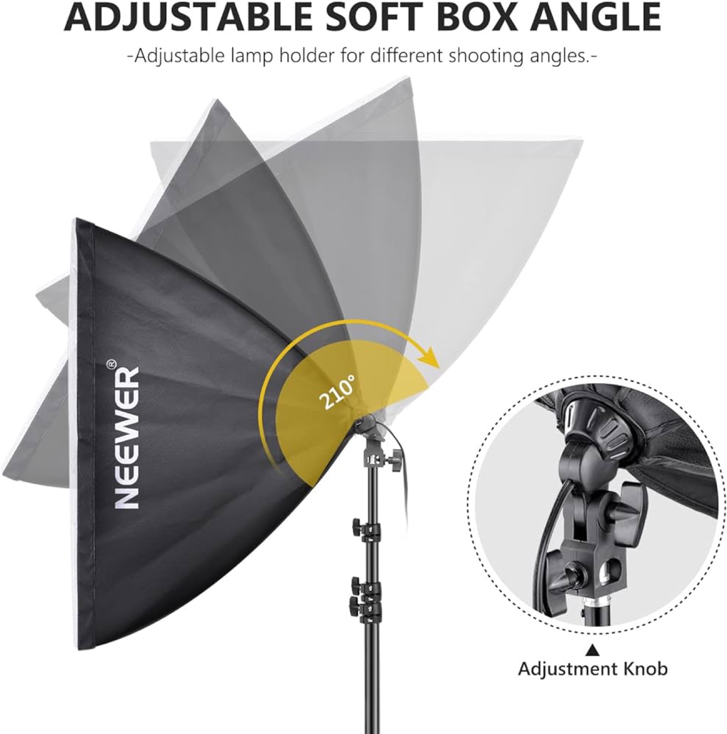 Neewer 2 Pack 20-Inch Softbox Lighting - photo 2
