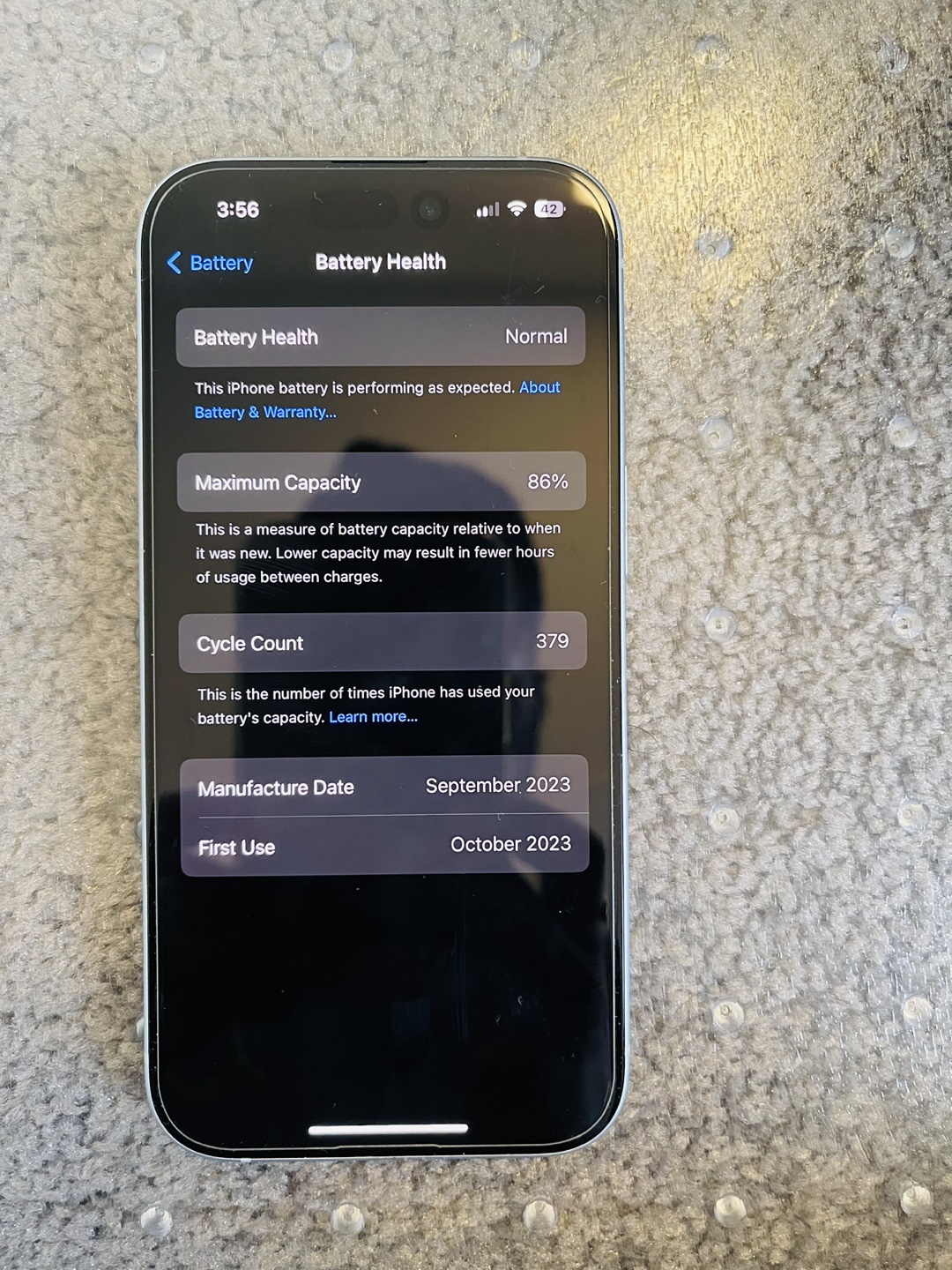 “iPhone 15 Blue 128gb - Like New, Perfect Condition” - photo 4