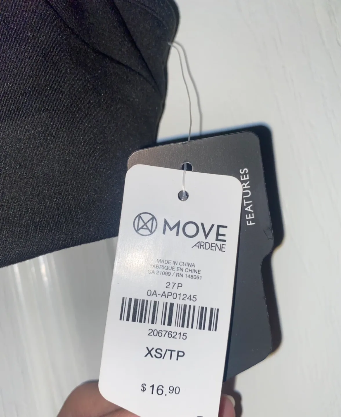 Ardene Black Sports Bra image indicator(2)