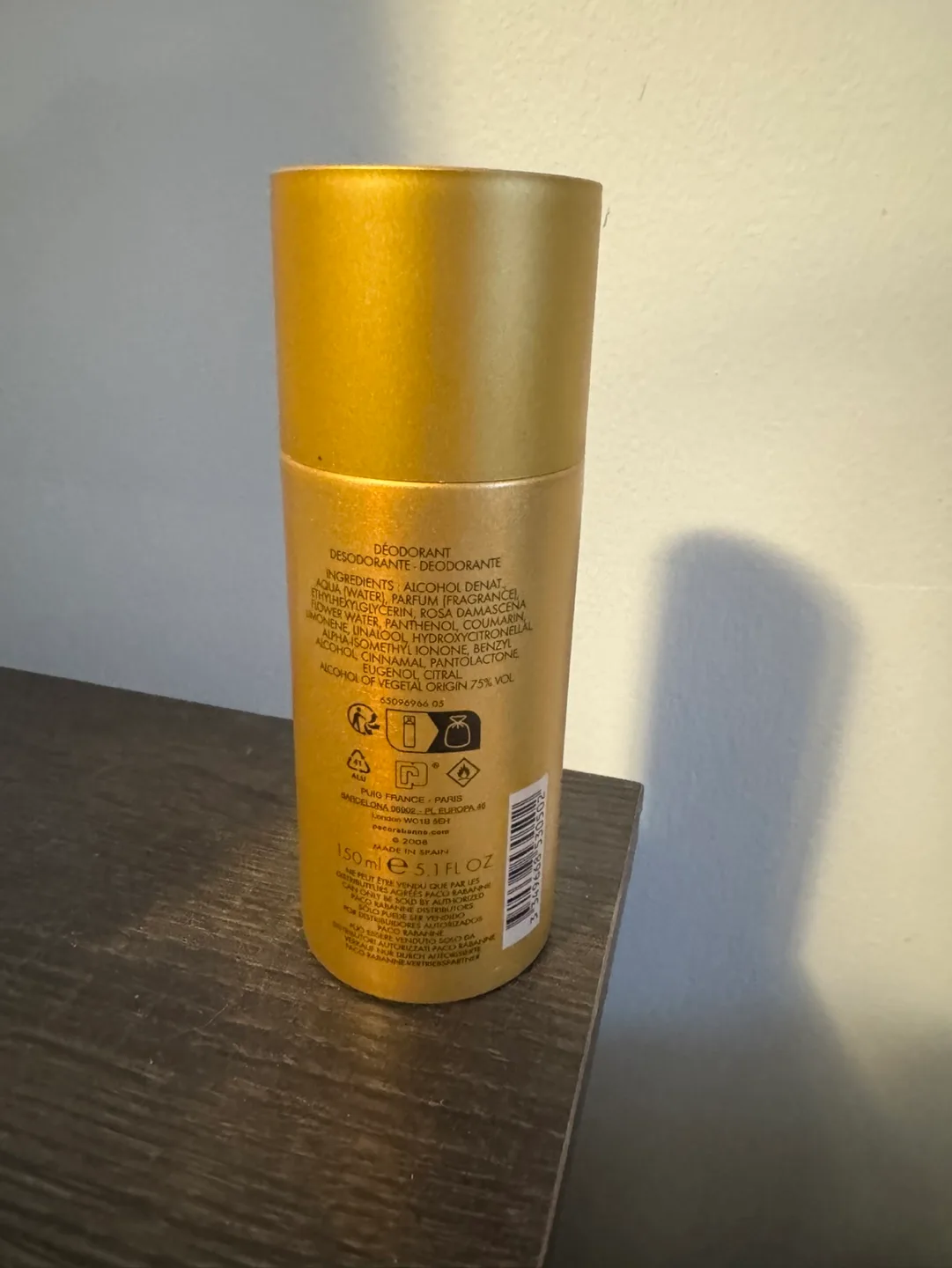 Paco Rabanne 1 Million Deodorant Spray image indicator(2)