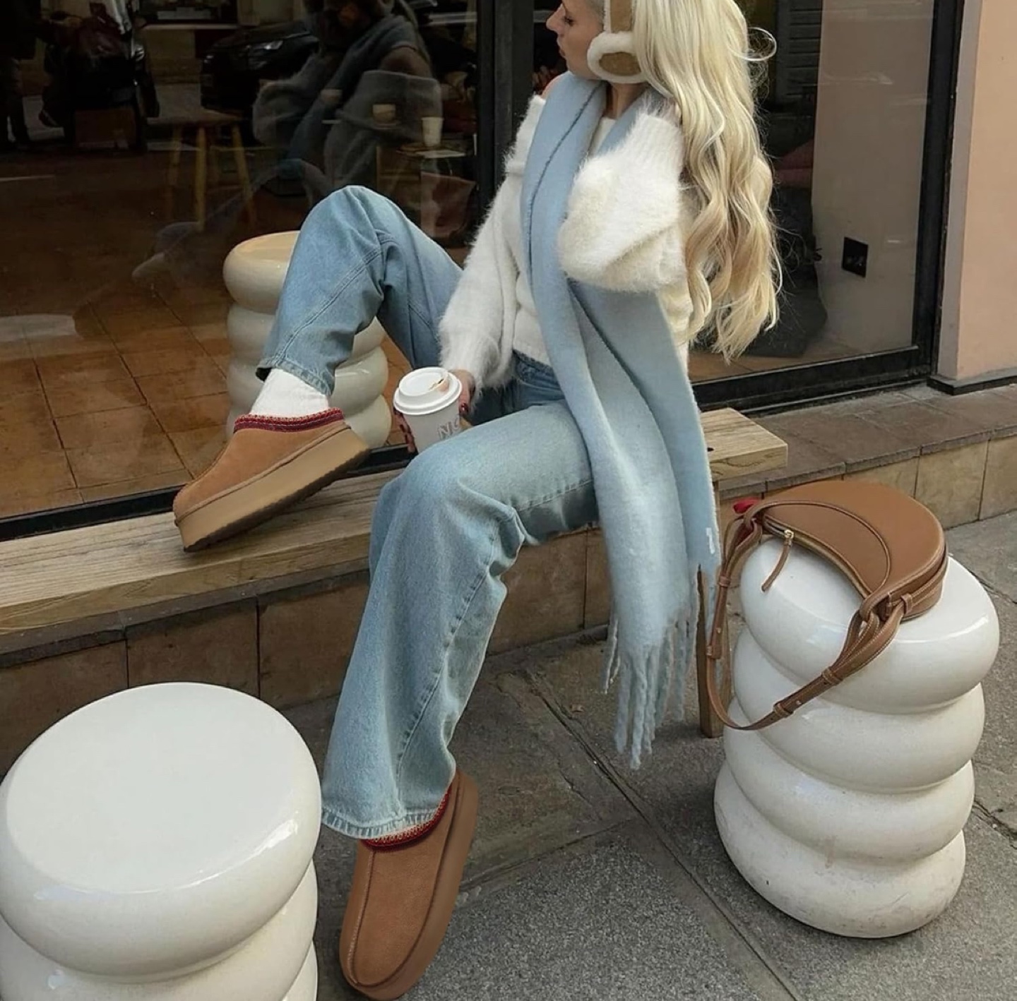 NEW! Women's Classic Scuffette Slippers Platform Mini Boots - photo 4