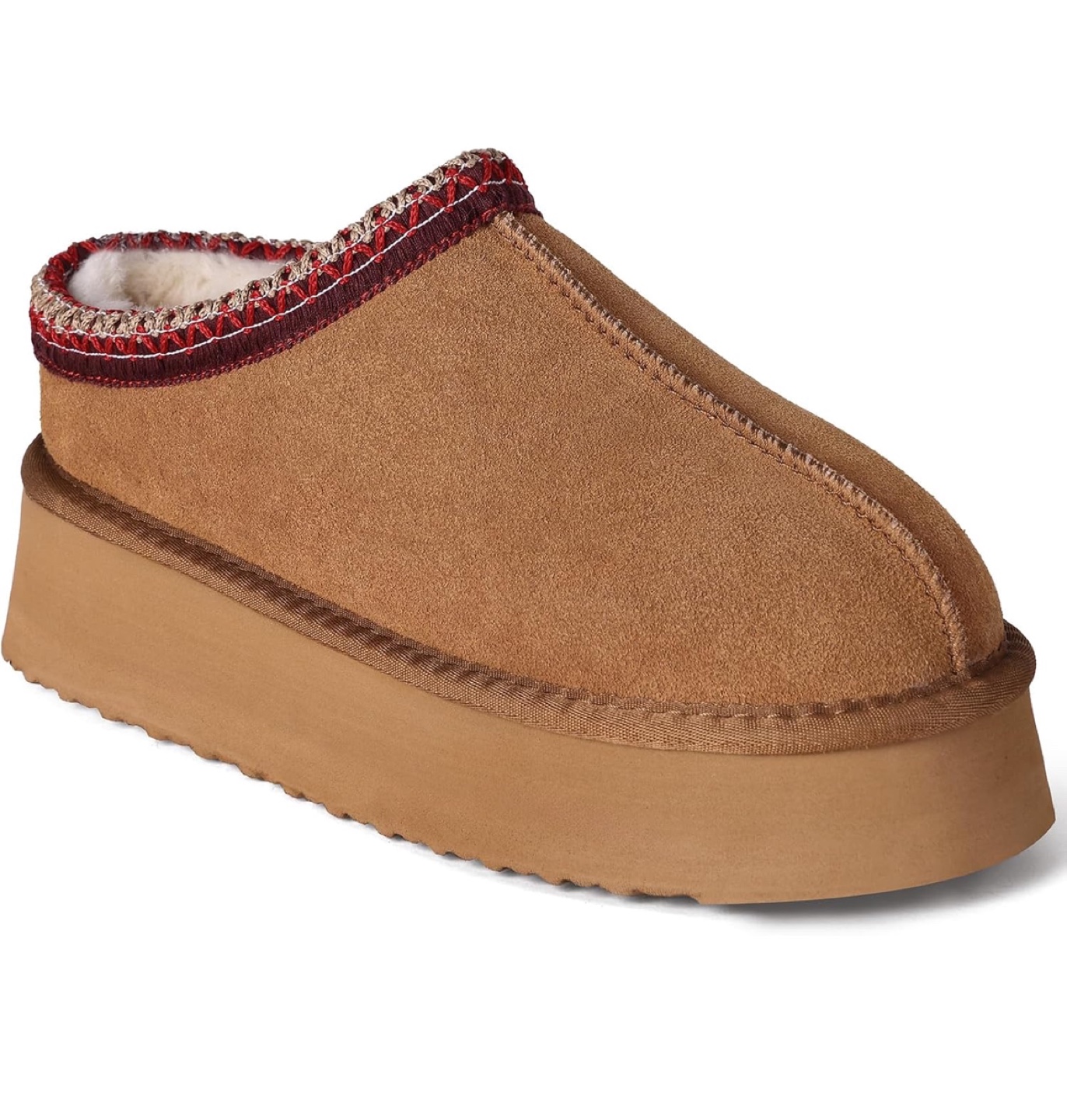 NEW! Women's Classic Scuffette Slippers Platform Mini Boots