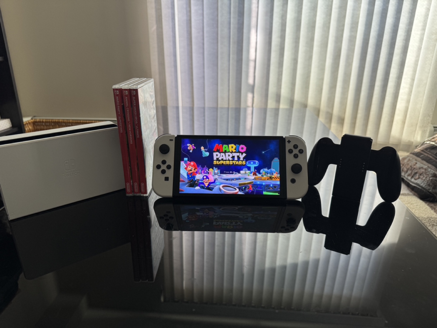 Nintendo Switch Console bundle with 3 games