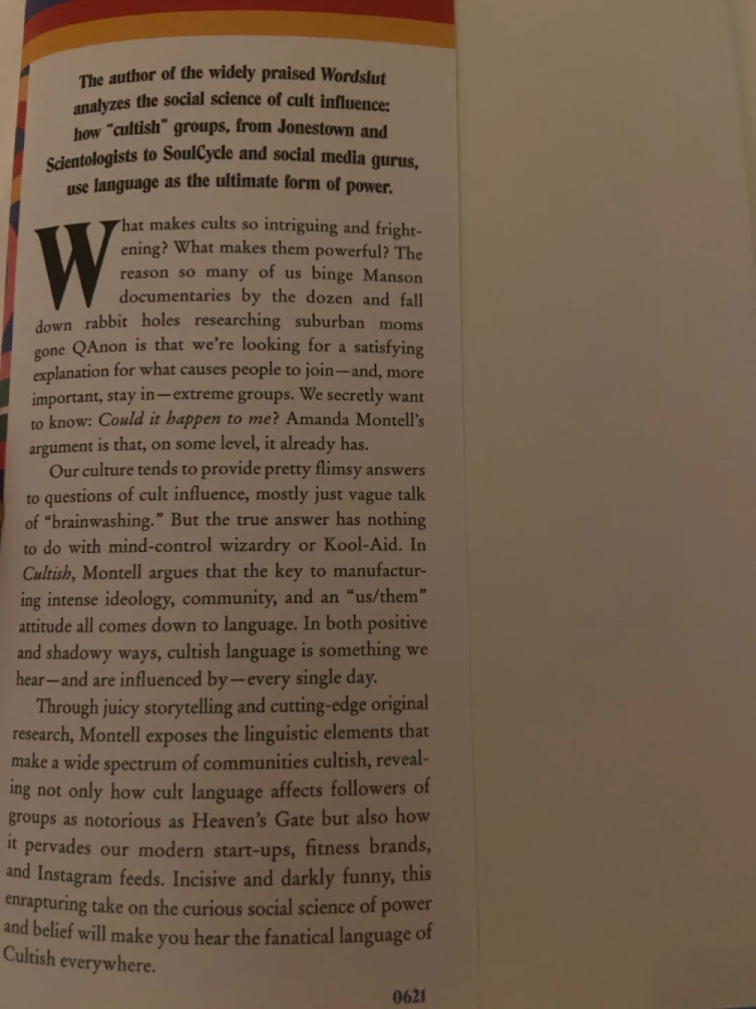 Cultish Book by Amanda Montell image indicator(2)