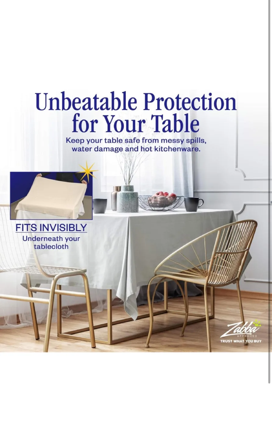 Table Protector Pad - Heat and Water Resistant image indicator(3)