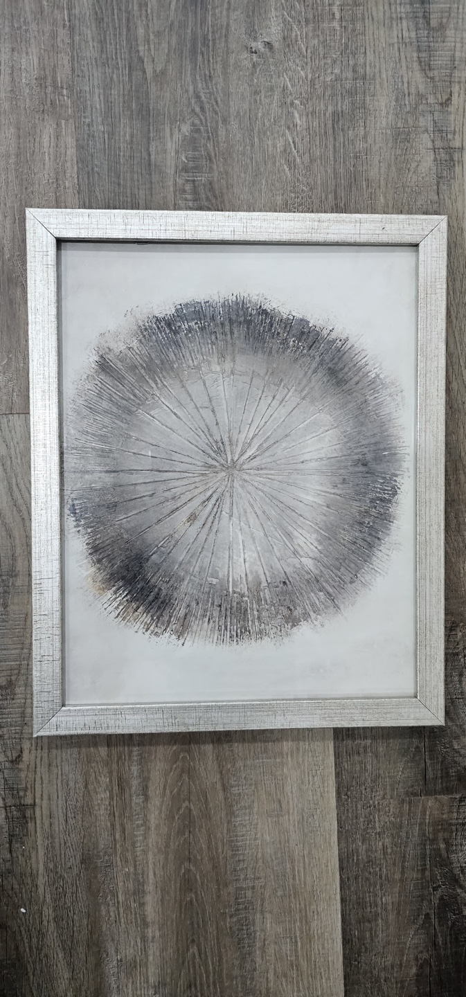 Set of 2 Framed Abstract Art Prints - photo 5