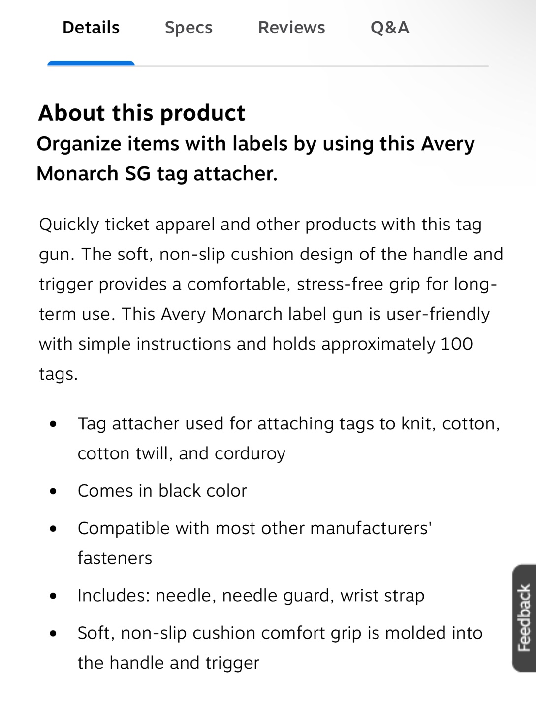 Monarch SG Tagging Gun - photo 4