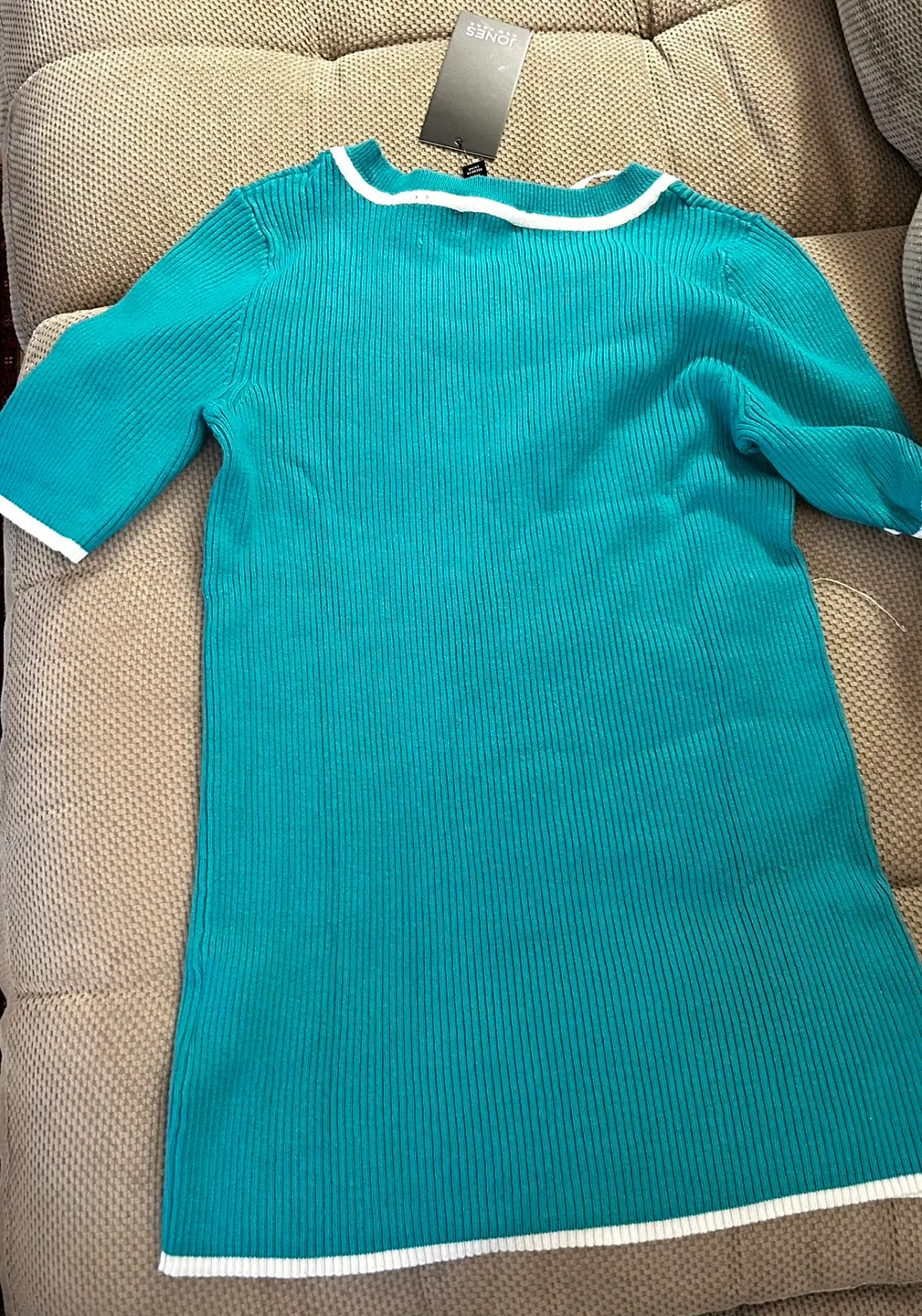 Jones New York Teal Cardigan & Top Set image indicator(2)