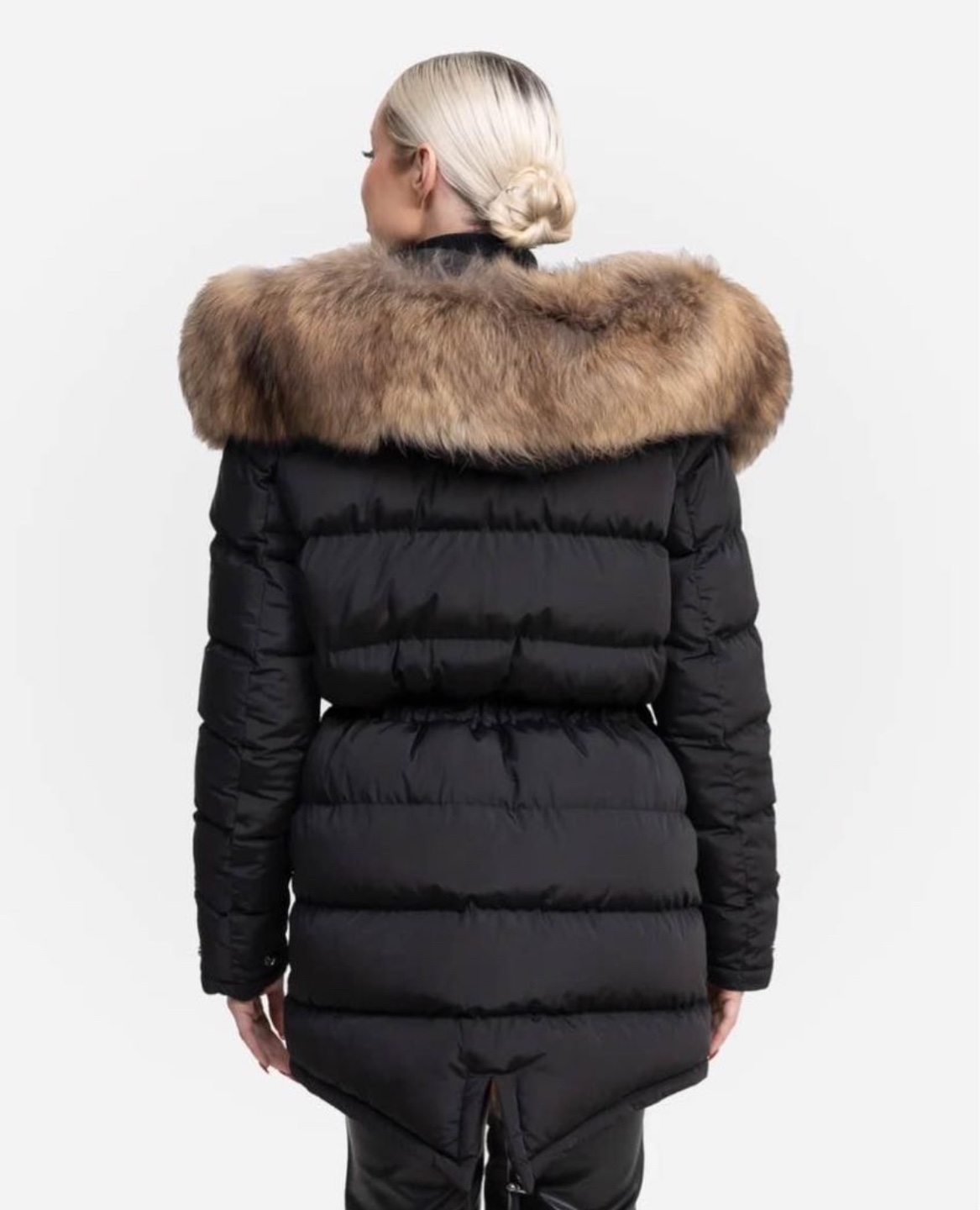 CUIR DIMITRI LEXI Fur Trim Down Jacket - photo 3