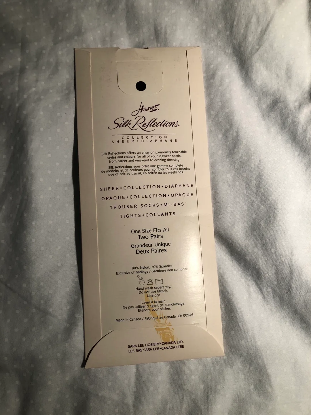 Hanes Silk Reflections Knee Highs - Navy #ThriftyPicks image indicator(2)