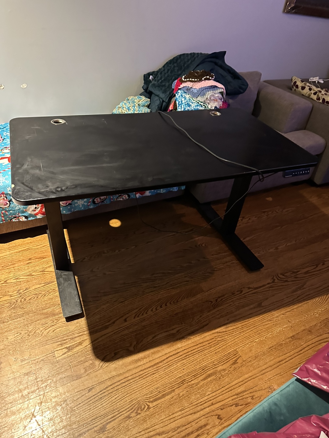 Black Electric Standing Desk